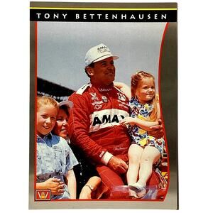 Indy Driver- Tony Bettenhausen #16, 1992 Indy Car World Series, Card #31, NM